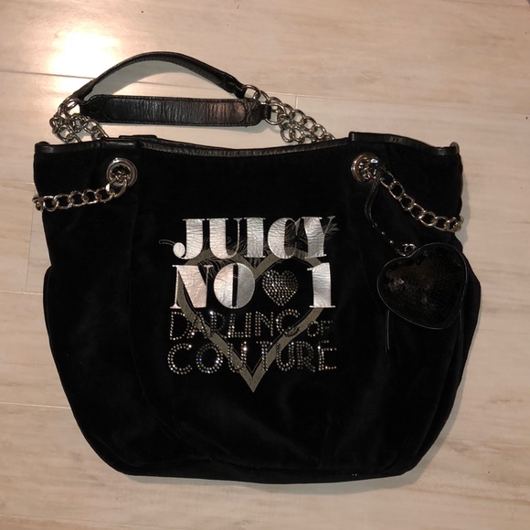 Authentic Juicy Couture Oversized Hobo Bag, - Picture 1 of 6